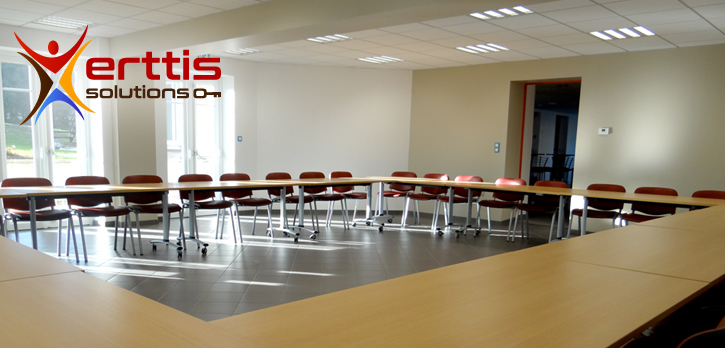 Grande salle Erttis Solutions à Montbéliard